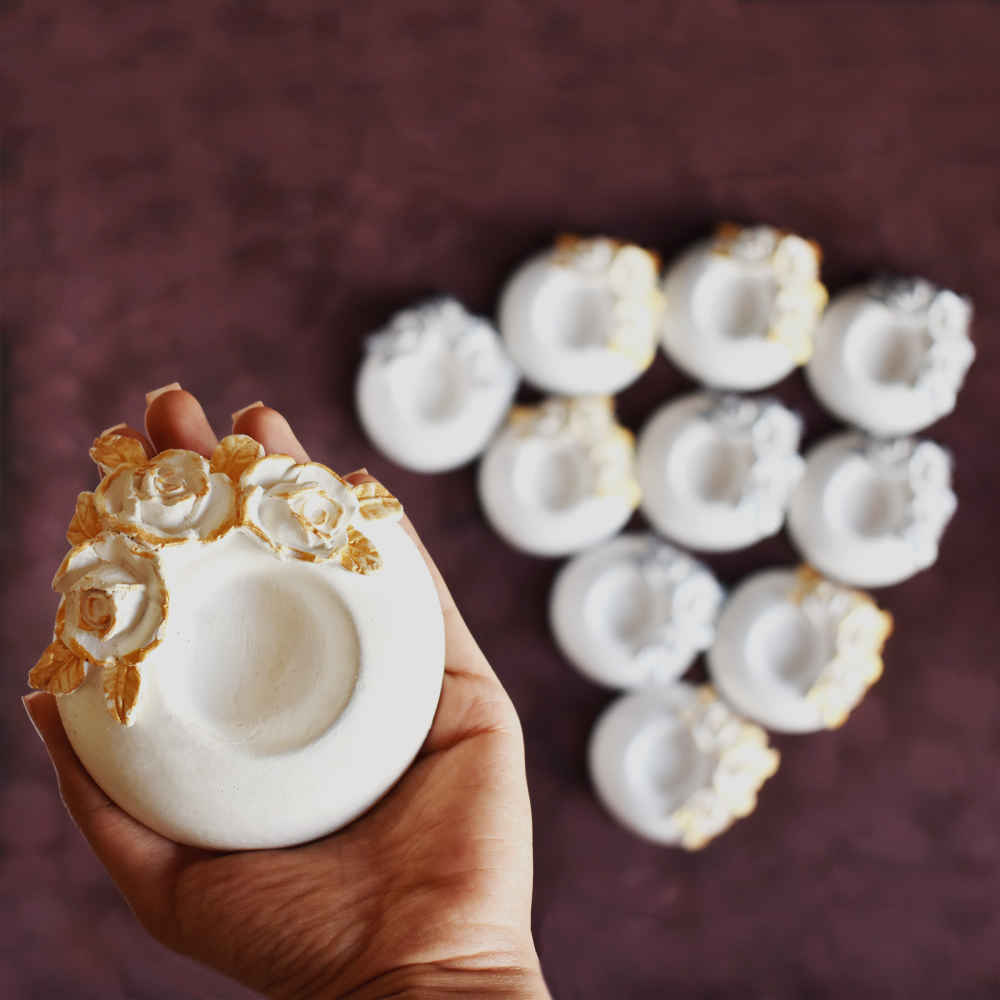 مجموعة أطباق السبعة مع مرآة مناسبة لنوروز زارنگار (10 قطع)