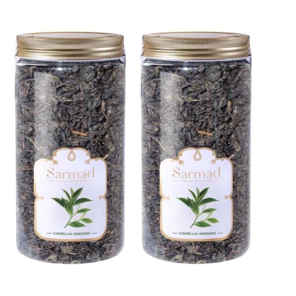 شاي أخضر إيراني بأوراق فضفاضة من سرمد - 600 جرام