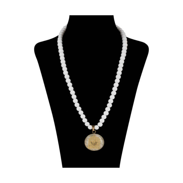 قلادة إيرانية مطلية بالذهب نور