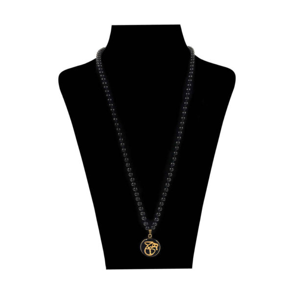 قلادة إيرانية مطلية بالذهب خط هيش