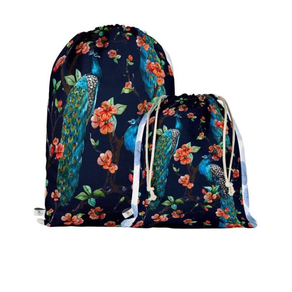 حقيبة رياضية بخيط سحب إيرانية موديل طاووس