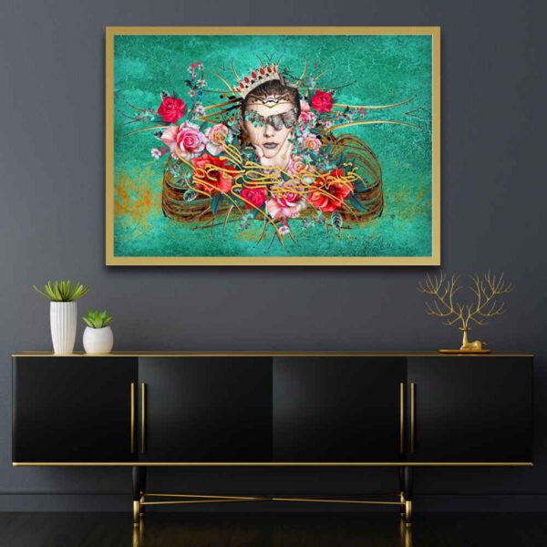 فَن القَماش الإيراني - مطبوع ببارنيا