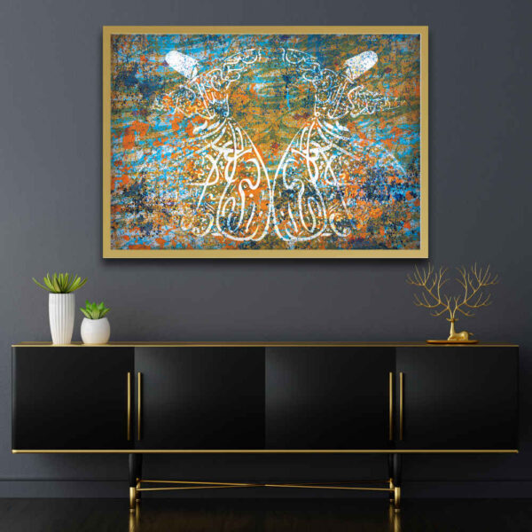 فَن القَماش الإيراني - مطبوع بصوفي