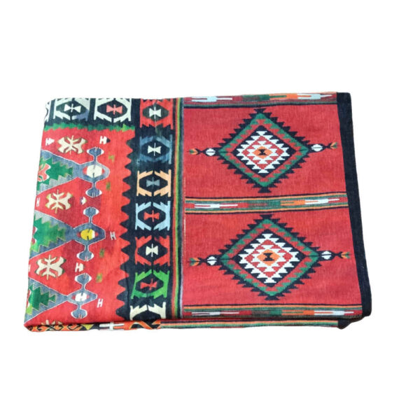 سجادة أرضية داخلية كبيرة على الطراز البوهيمي الإيراني إلينا