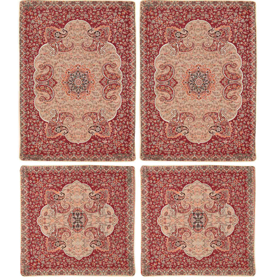 مجموعة مفارش سرير إيرانية – بطراز شرقي بحجم مزدوج من قماش الترمى – تيماء