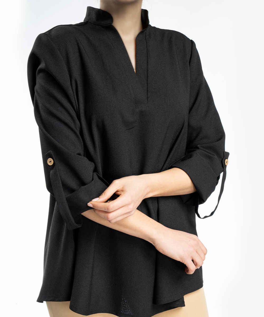 بلوزة نسائية بأكمام طويلة موديل راستا