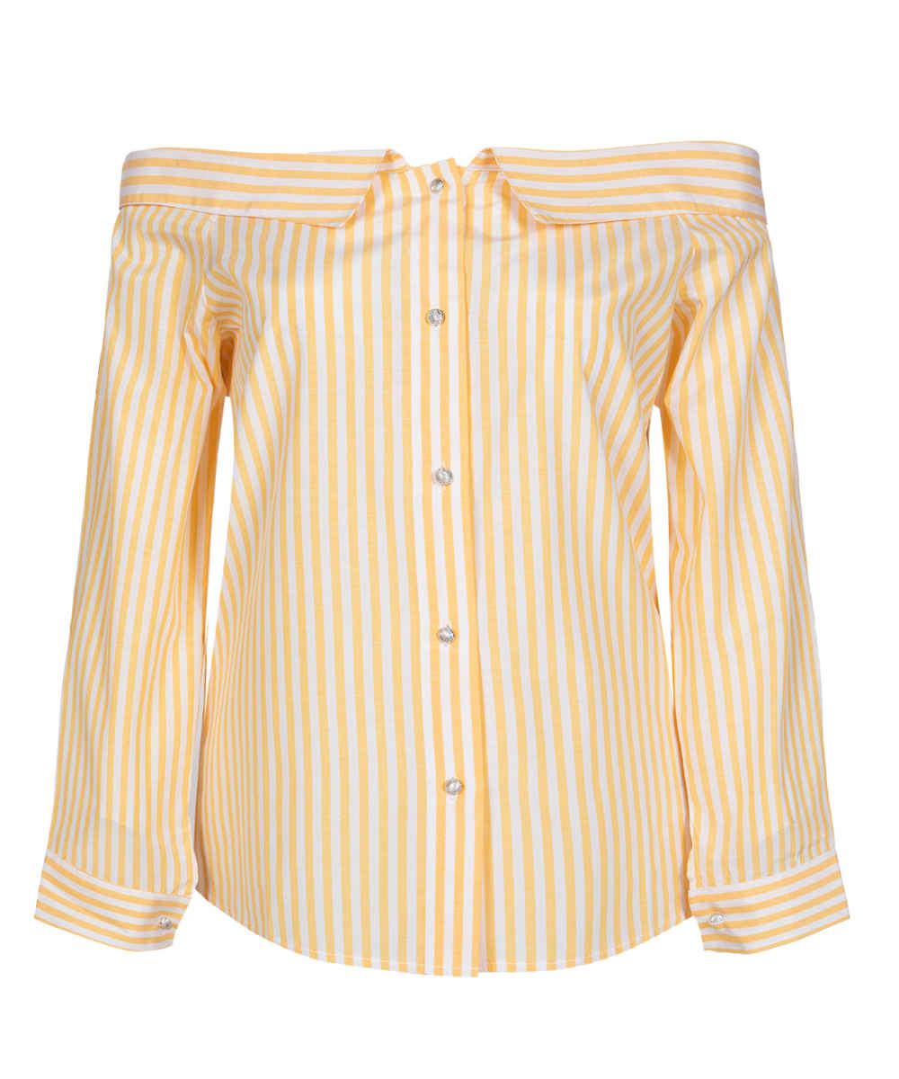 بلوزة نسائية بأكمام طويلة موديل أروما