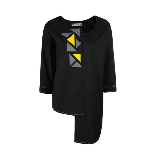 بلوزة نسائية بأكمام طويلة موديل توليكا