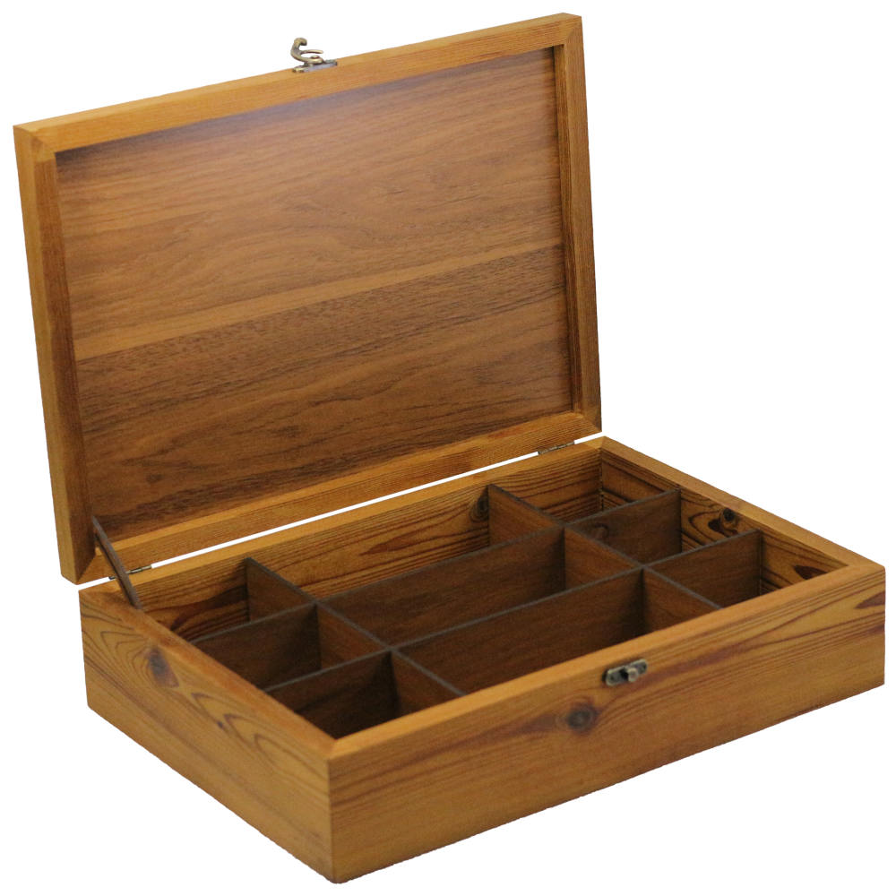 صندوق منظم لأكياس الشاي مع الصدور ونمط فارسي رقص