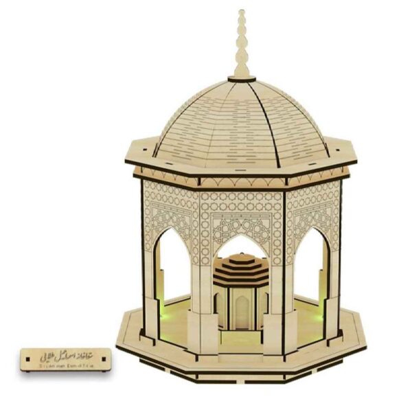 لغز ثلاثي الأبعاد مكون من 64 قطعة: إسماعيل طلا سقاخانة – تصميم معقد