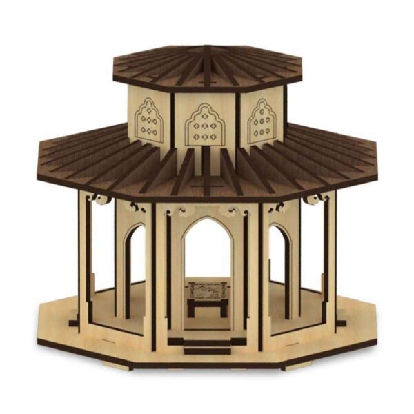 لغز ثلاثي الأبعاد مكون من 87 قطعة: ضريح ميرزا كوشك خان – تصميم معقد