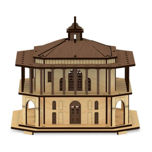 لغز ثلاثي الأبعاد مكون من 98 قطعة: قصر تشهل ستون قزوين – نموذج تاريخي