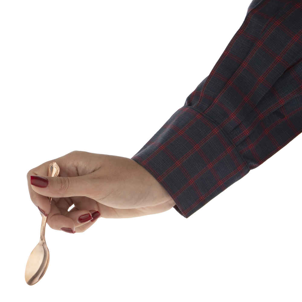 مجموعة ملاعق شاي نحاسية – 6 قطع موديل رايان