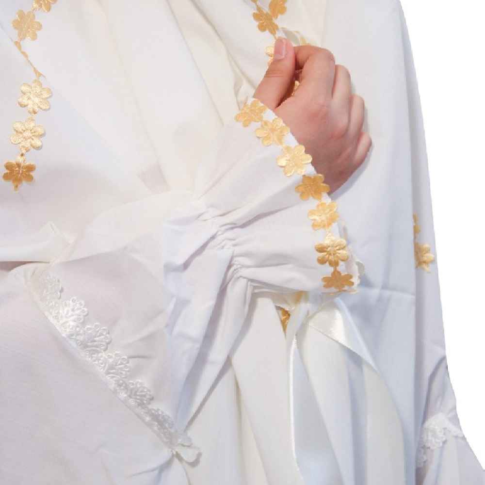 طقم شادر احتفال تكليف للبنات مع كم موديل ميليسا