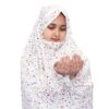 طقم شادر احتفال تكليف للبنات مع كم موديل فلورال