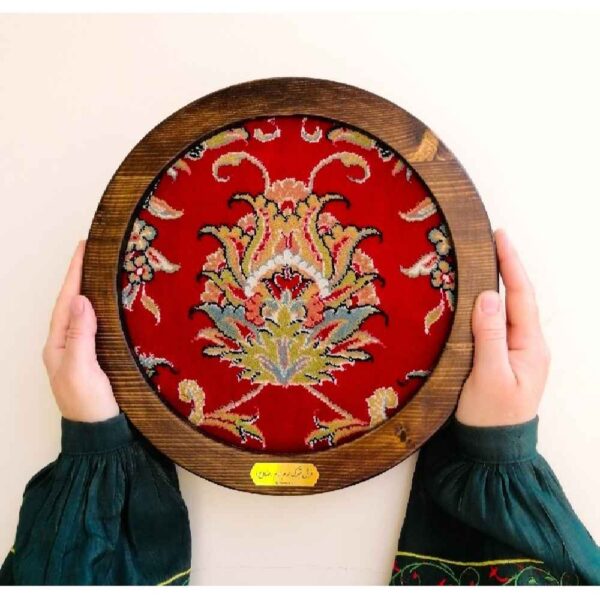 إطار سجادة الضريح الشريف للإمام الرضا الإسلامي Zhivar (زيوار)