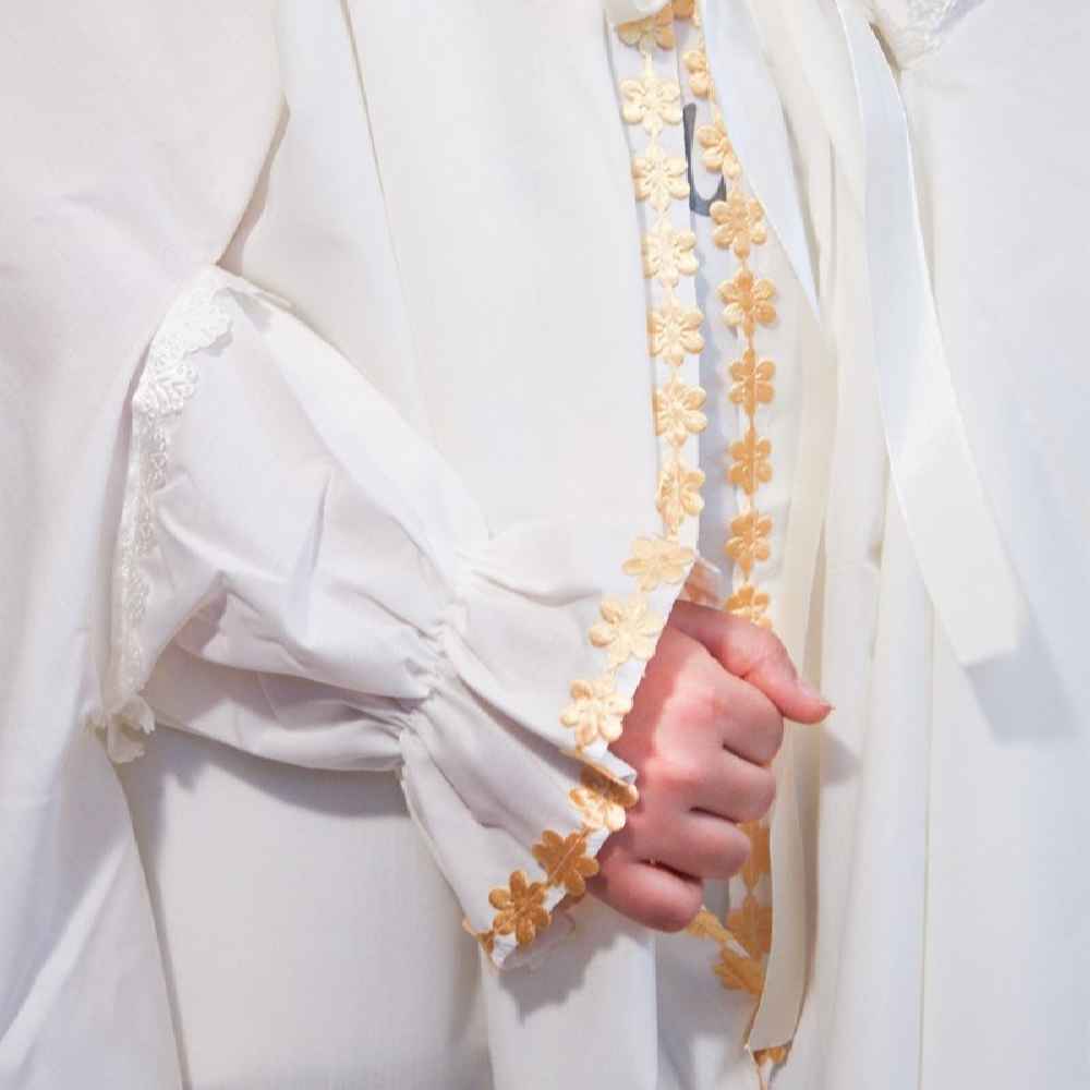 شادر صلاة إسلامي أبيض للبنات موديل خورشيدي