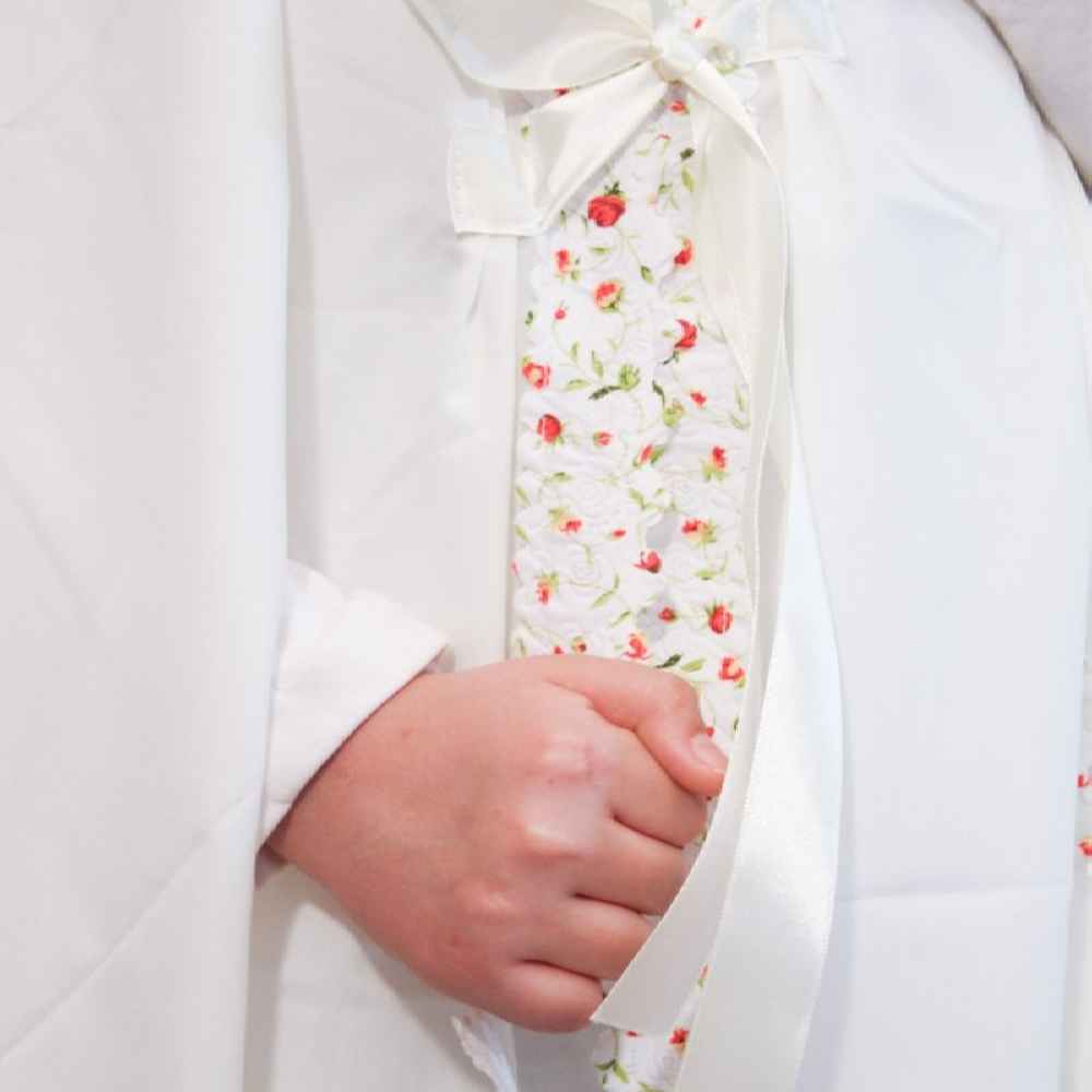 شادر صلاة إسلامي أبيض للبنات موديل نسيم