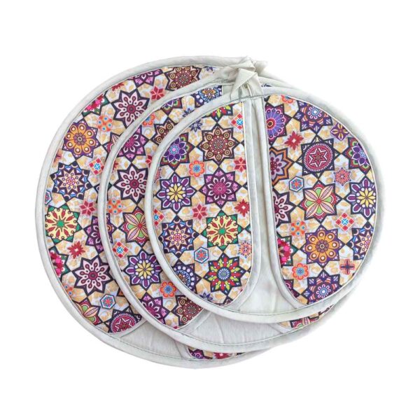 دامكوني - غطاء الأرز الإيراني مع مصيدة البخار مجموعة من 3 - نموذج غلابيتون