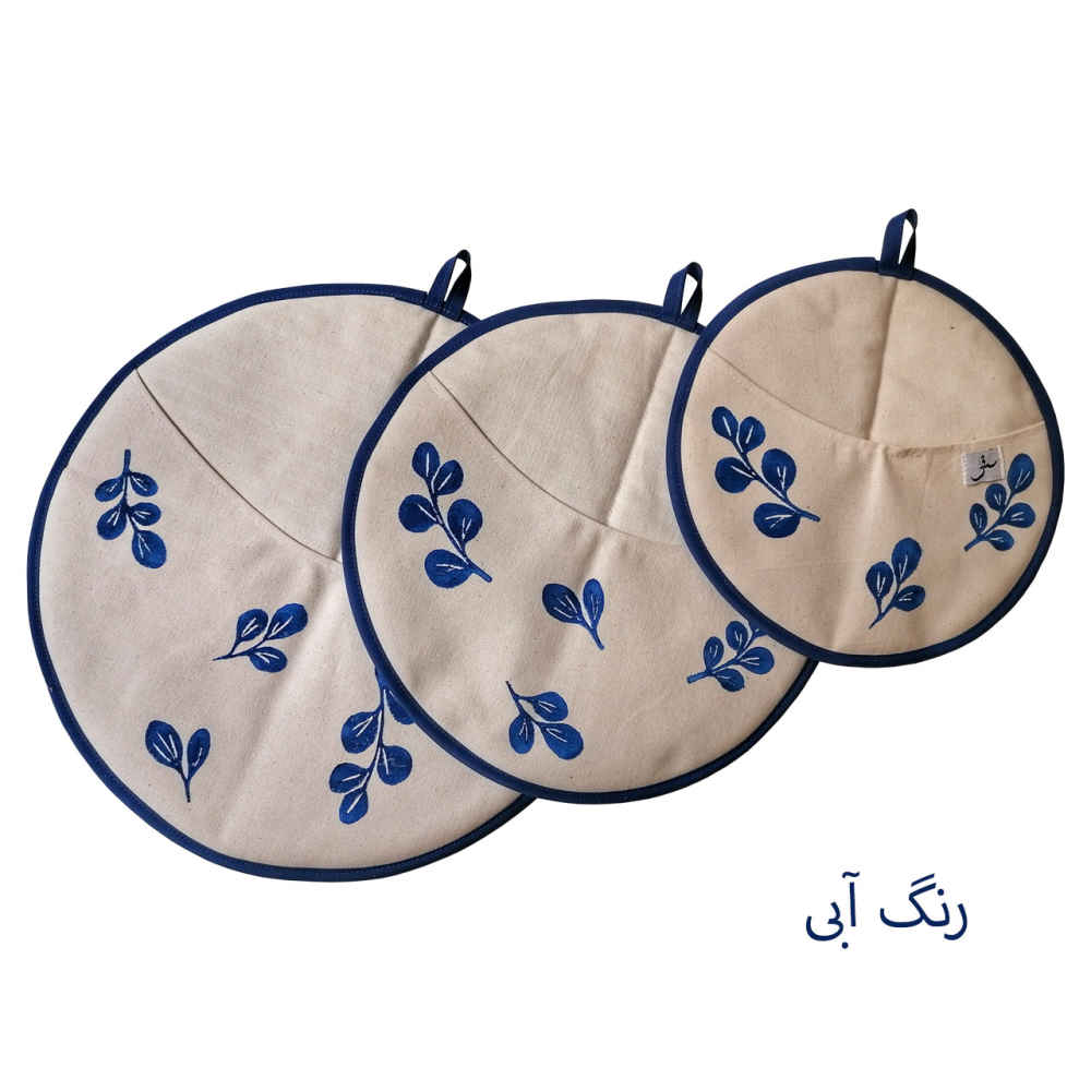 دامكوني – غطاء الأرز الإيراني مع مصيدة البخار مجموعة من 3 – نموذج ورقة