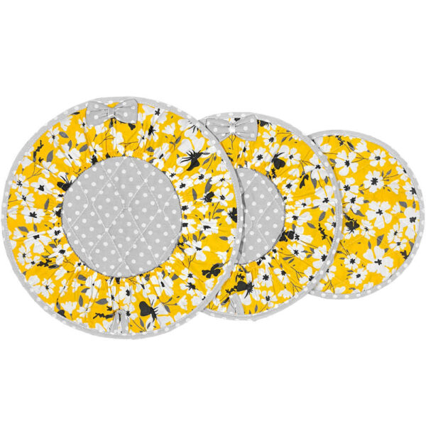 دامكوني - غطاء الأرز الإيراني مع مصيدة البخار مجموعة من 3 - نموذج رافين