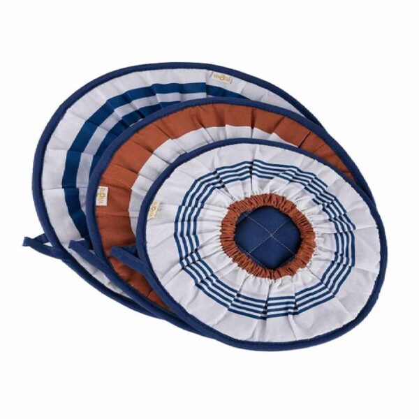 دامكوني - غطاء الأرز الإيراني مع مصيدة البخار مجموعة من 3 - نموذج فانيلا