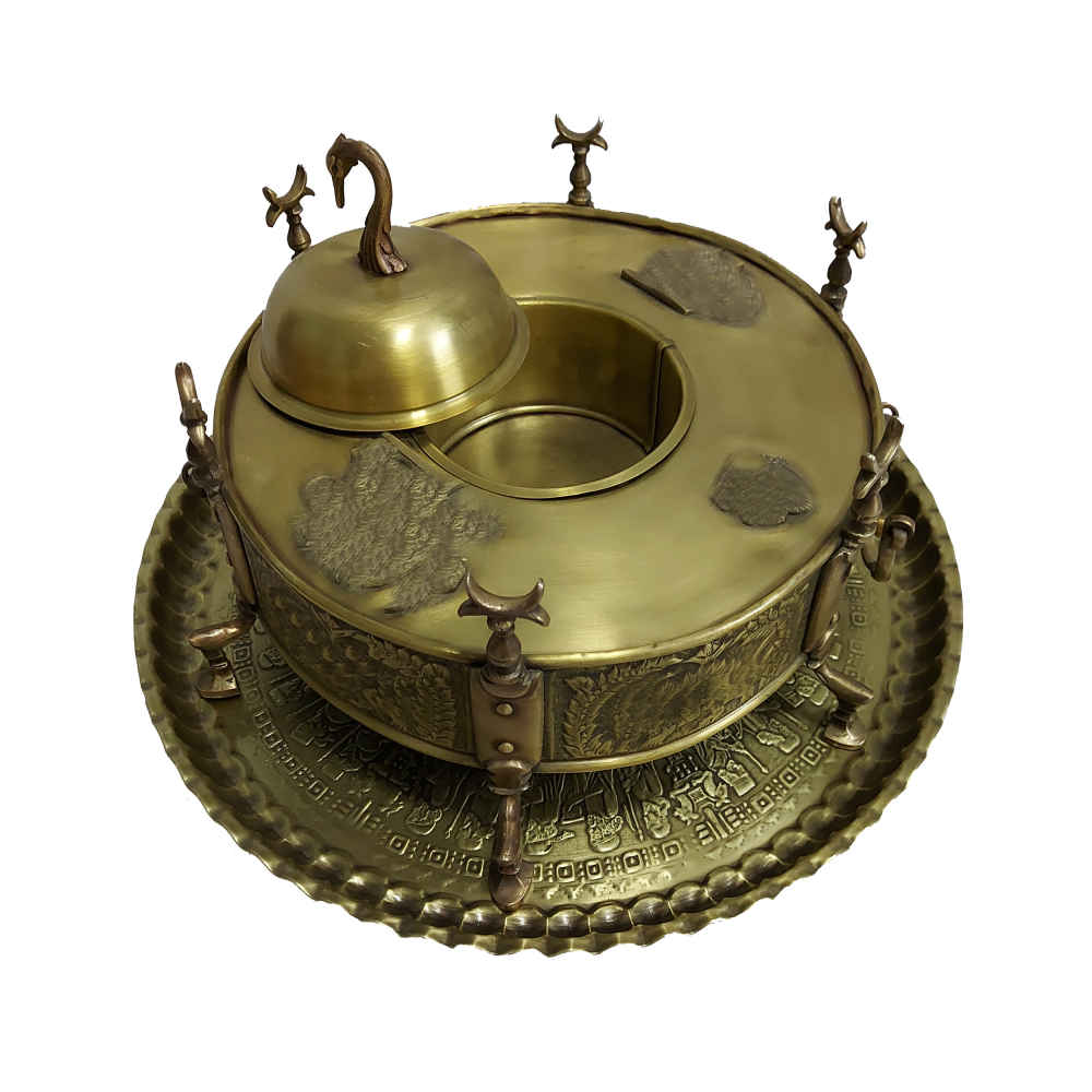 حارق الإسفند والبخور الإيراني – نحاس منقوش