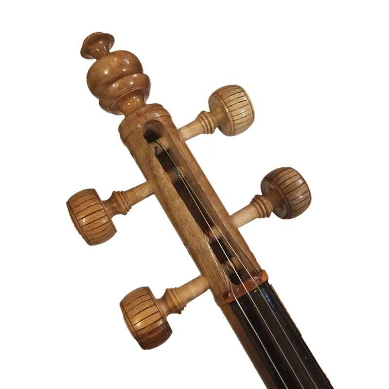 الكمانجة الإيرانية بظهر مفتوح من صنع شهاب