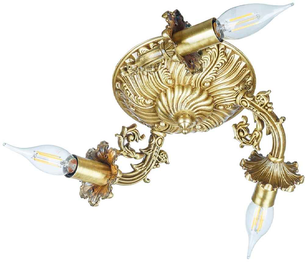 ثريا سقف شبه معلقة من الألومنيوم بطراز فلورنتيني وعتيق – كميل