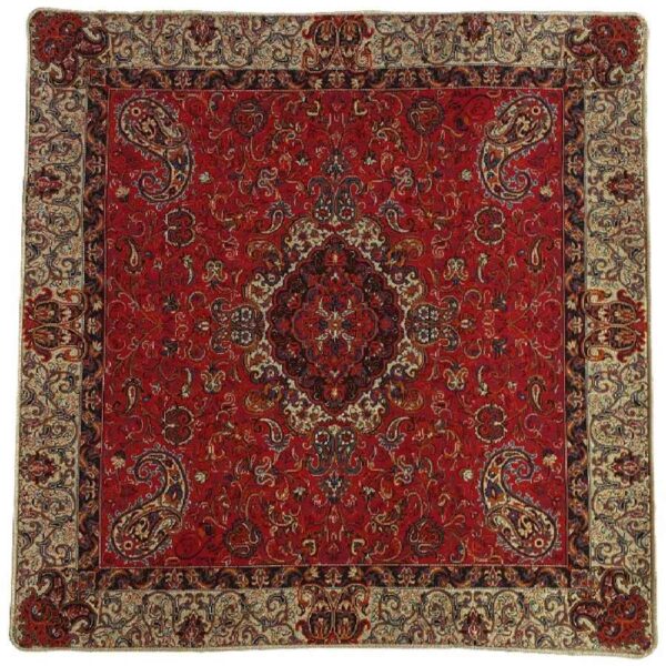 غطاء وسادة إيراني من ترمه، طراز نوازش