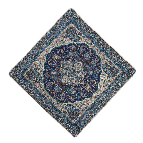 غطاء وسادة إيراني من ترمه، طراز شاه عباسي (2 قطعة)