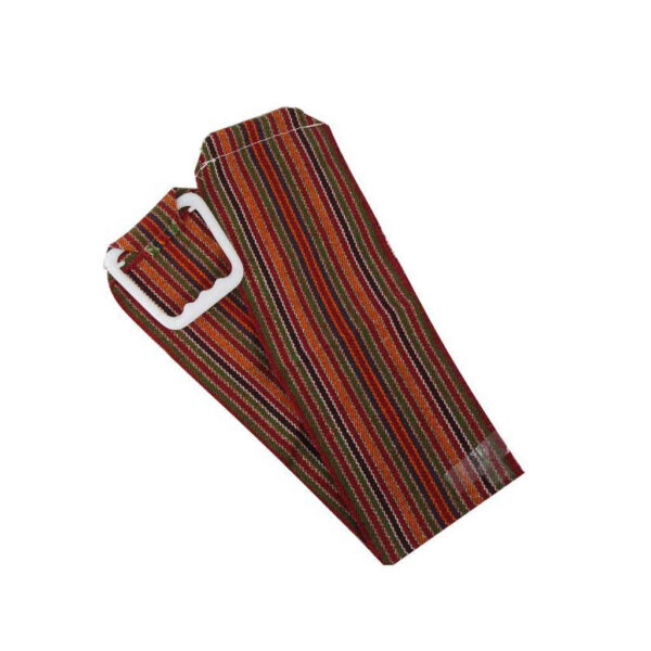 فرشاة الظهر التقليدية الإيرانية باللون الأحمر للبالغين (5x)