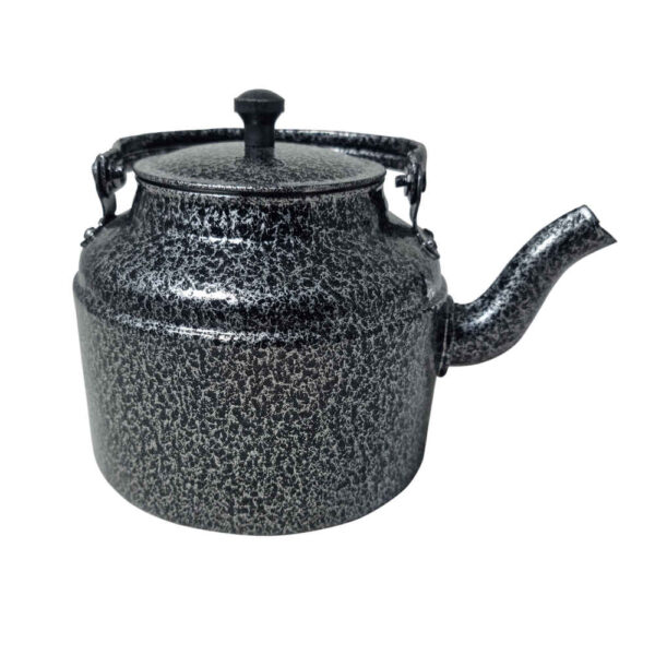 غلاية تخييم خارجية خفيفة الوزن بسعة 1 لتر – مثالية للتخييم حول النيران