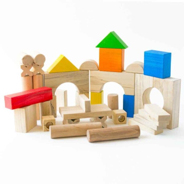 لغز دماغ خشبي هندسي بـ50 قطعة – تحدي شامل