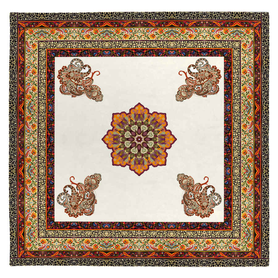 مفرش سفرة من الفلين بتصميم مستوحى من الأناقة الإيرانية برنا