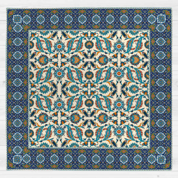 مفرش سفرة من الفلين بتصميم مستوحى من الأناقة الإيرانية اسلیمی