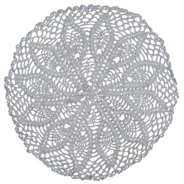 مفرش طاولة كروشيه يدوي النموذج بافتاني