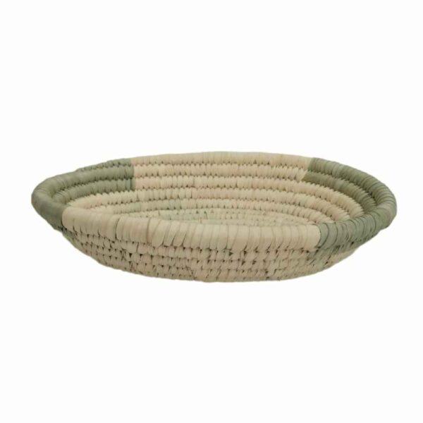 سلة من أوراق نخيل محبوكة نموذج مينا