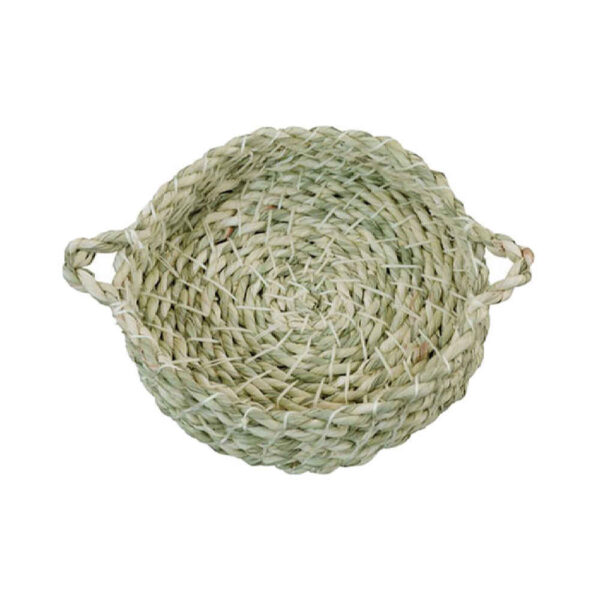 سلة تخزين من أوراق نخيل محبوكة نموذج يلدا