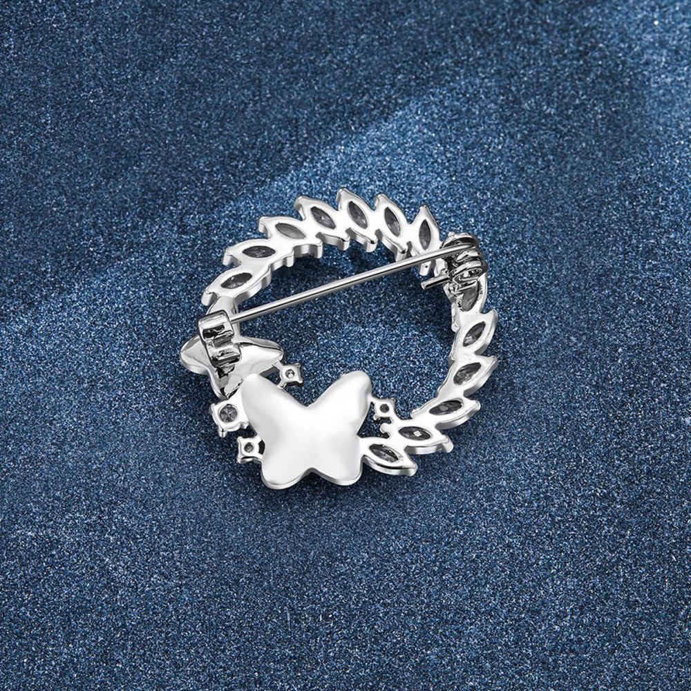 دبوس بروش معدني – طراز فراشة