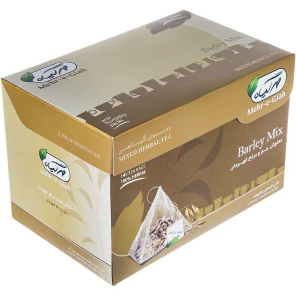 خليط شاي أعشاب: الشعير المحمص والأرز البني - 4 حزم