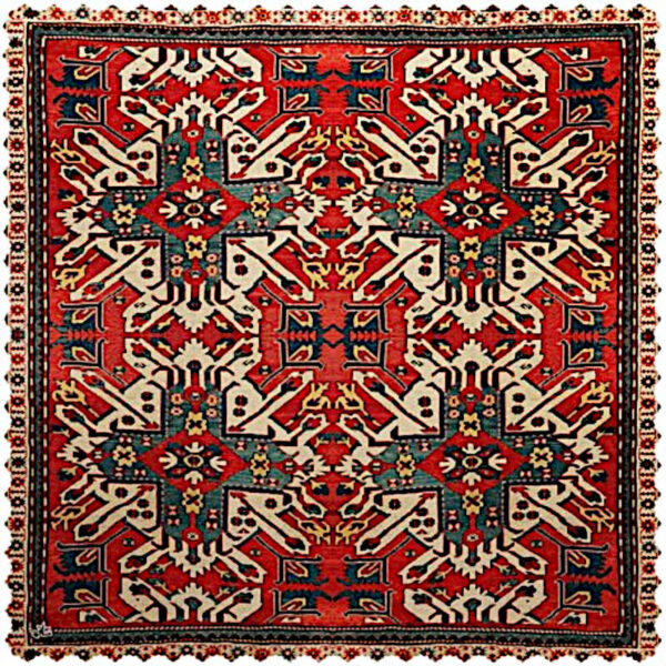 مفرش سفرة من الفلين بتصميم مستوحى من الأناقة الإيرانية