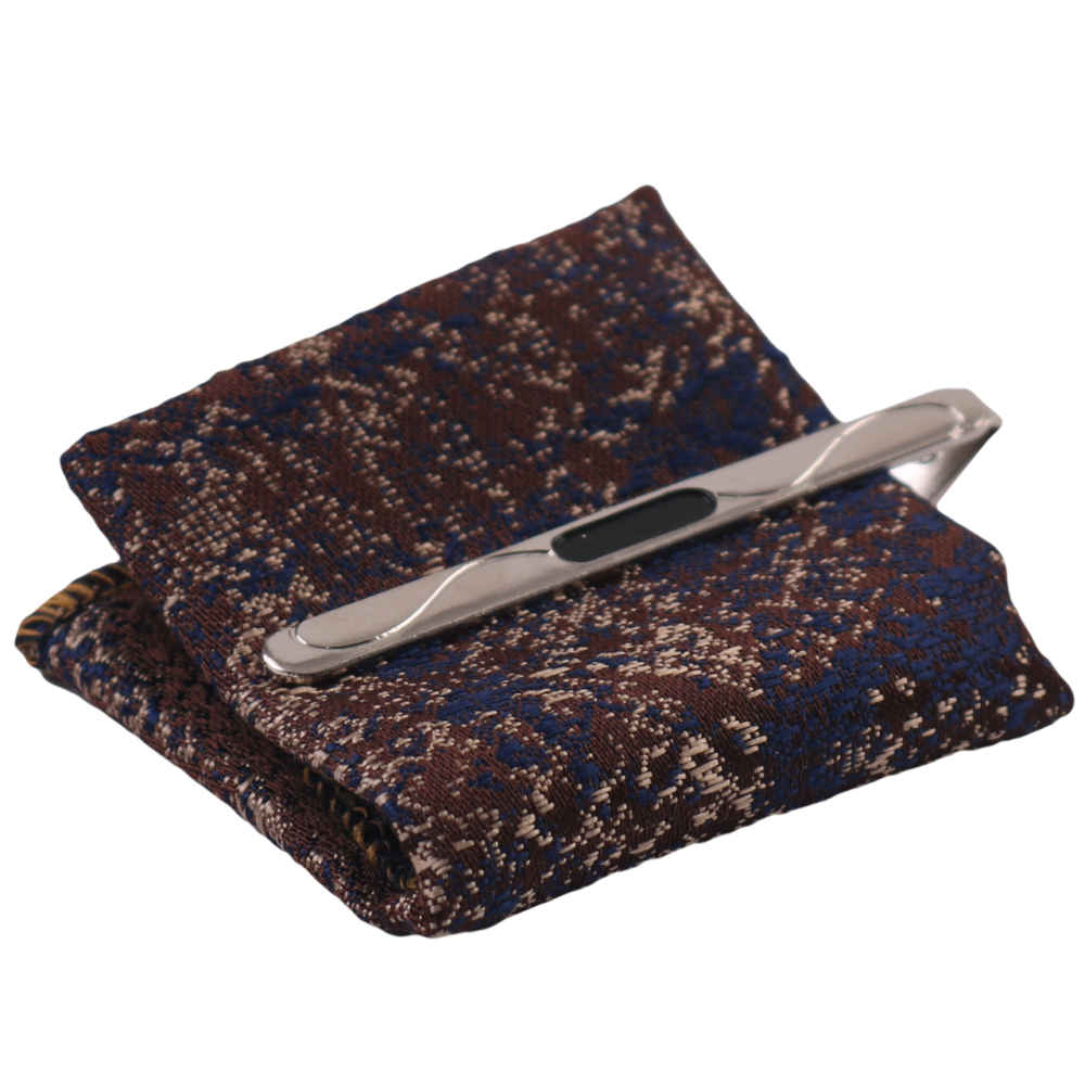 مجموعة إكسسوارات رجالية من رباط العنق والمنديل والأزرار – فاخرة دورنا