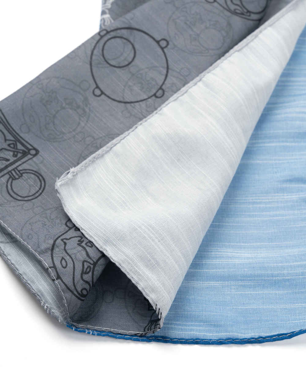 وشاح مطبوع للنساء فني وخفيف الوزن علينا