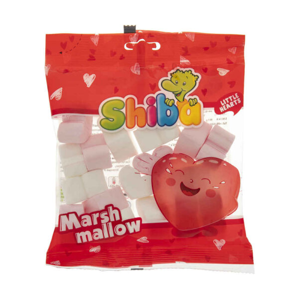 حزمة حلوى الخطمي حلال (مارشميلو) - قلب، خفيف ولذيذ (40 قطعة)