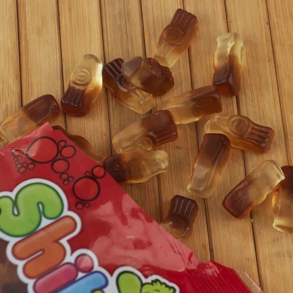 حلوى جيلاتينية حلال لينة بنكهة كولا – شيبا (عبوة 30 قطعة)