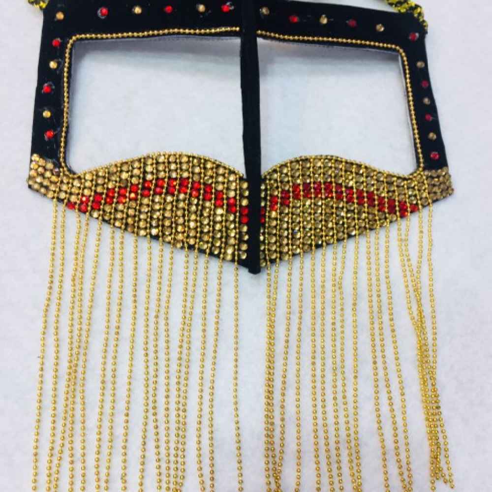 البرقع الخليجي يدوية الصنع بالماس – نموذج مجلسي