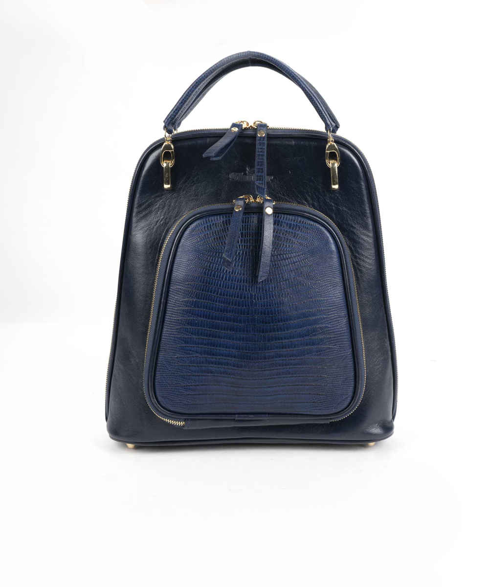 حقيبة ظهر نسائية من الجلد الأصلي – موديل ماندانا