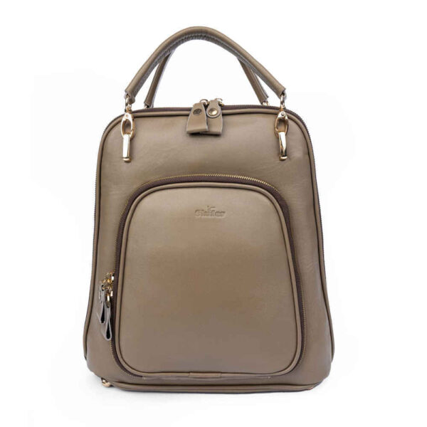 حقيبة ظهر نسائية من الجلد الفاخر - موديل ياسنا