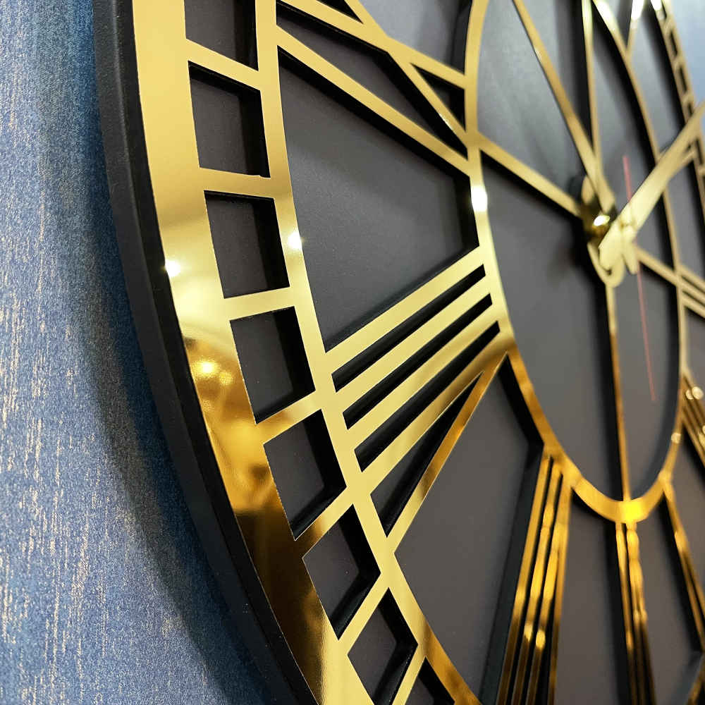 مجموعة ساعات حائط عصرية من 3 قطع بتصميم الحصان